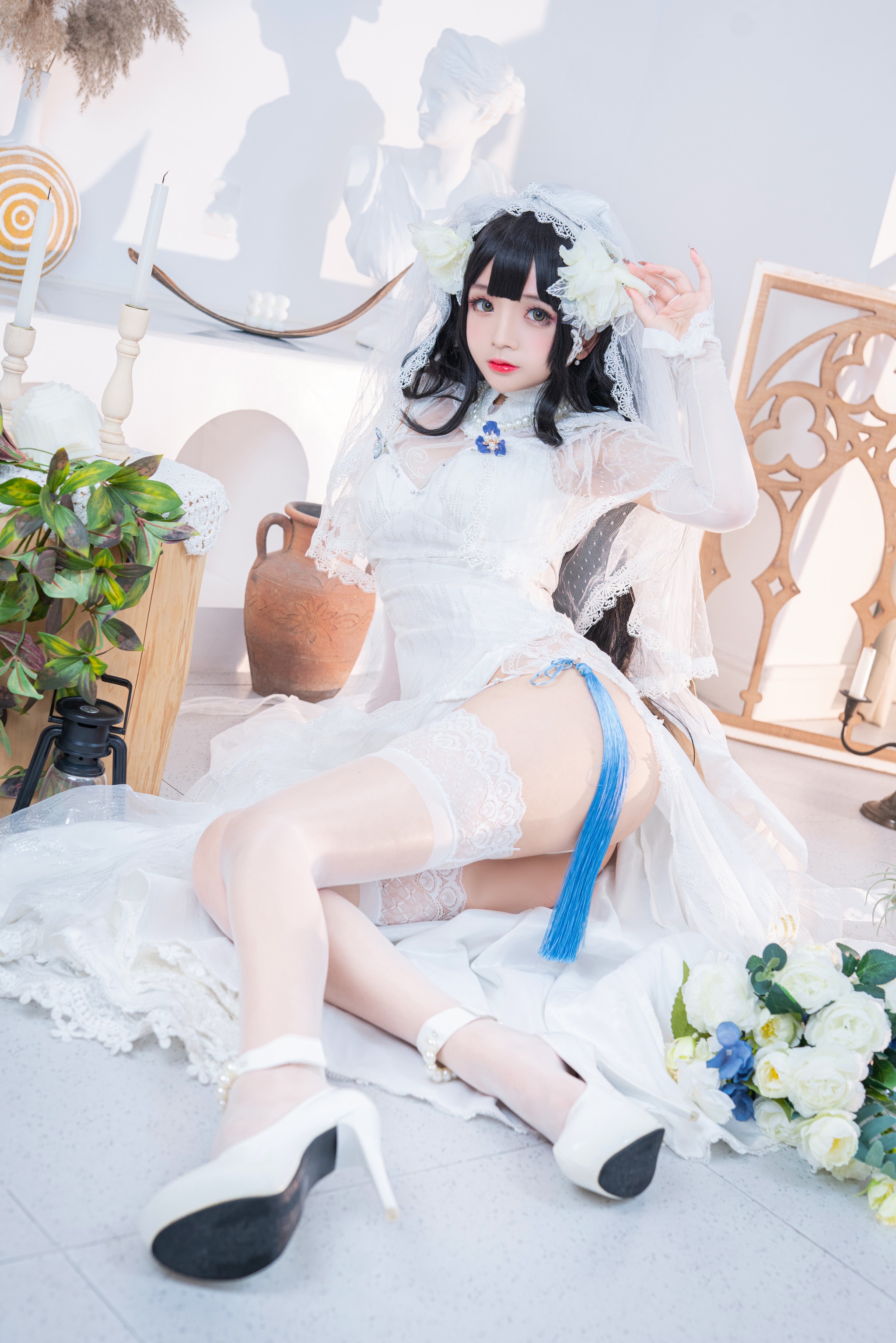 图片[1]-日奈娇 – NO.033 95式婚纱 [52P]-XikXak